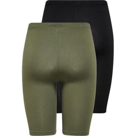Lot de 2 cuissards femme Only Onllive love city - blk - M (1/2)