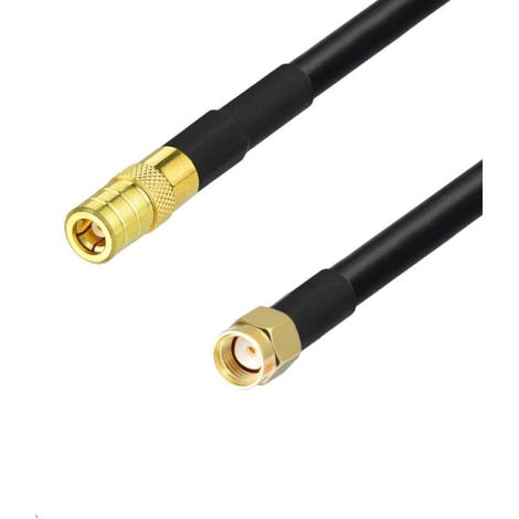 Cavo antenna con connettore SMA-RP / presa SMB RG58, 1 m