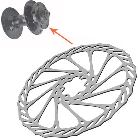 Disque de frein 203mm pour VTT - Jeu de plaquettes frein vélo tout terrain (1/5)