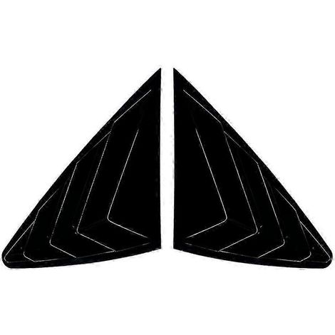 Baguette décorative noire brillante pour les persiennes de custode arrière du GLC Coupé C254 (à partir de 2024) (1/4)