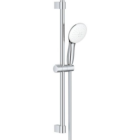 Grohe – Ensemble de supports de douche Tempesta 110 – Barre de douche 600mm – 2 types de jets – Débit 7,4l/min – Système anticalcaire SpeedClean (1/5)