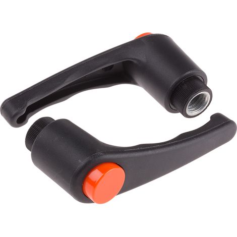 Levier de serrage RS PRO, , filetage M12, Femelle L. 18mm ( Prix pour Paquet de 2 )