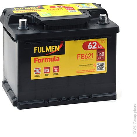Fulmen - Batterie voiture FULMEN Formula FB621 12V 62Ah 540A (1/4)