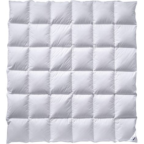 Couette à Cassette II Niveau de Chaleur Chaud 200 x 200 cm Blanc 200 x 200 cm