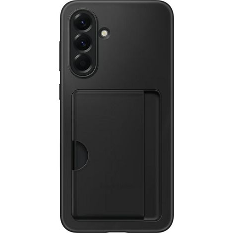 Custodia per Samsung Galaxy A56 con slot per scheda Samsung, colore nero (1/5)
