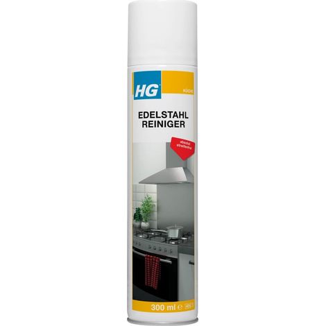HG Edelstahl Reiniger 300 ml Chromreiniger Aluminiumreiniger Edelstahlreiniger