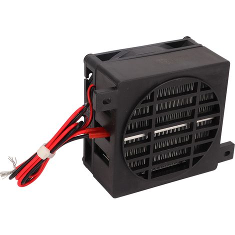 Chauffage à air céramique PTC à température constante, ventilateur chauffant isolé, 80 W, 12 V CA/CC (1/5)