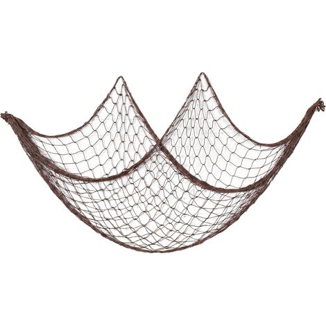 Filet de pêche décoratif pour fête, 1 m x 2 m, accessoire de fête sur le thème nautique. (1/5)