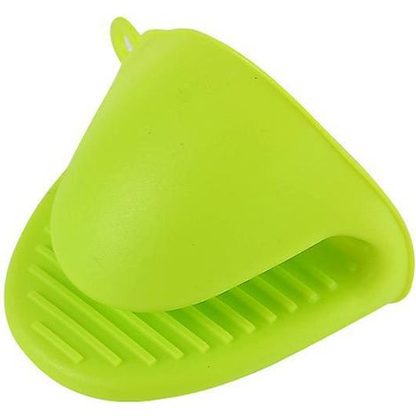 gants De Cuisine En Silicone Pais Et Rsistant La Chaleur Pour La Cuisson, La Cuisson, Le Barbecue Et Le Barbecue (vert) (1/5)