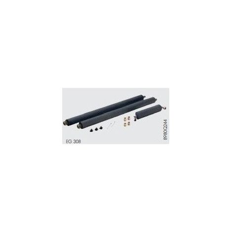 Raccordement hydraulique pour 2 capteurs de chauffe-eau solaire en montage horizontal colis EG308 DE DIETRICH 89807308