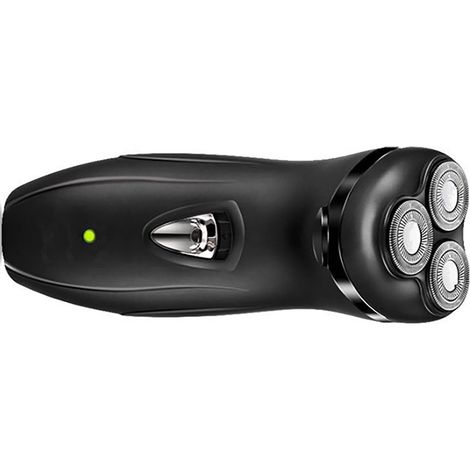 Tondeuse électrique à 3 têtes, rechargeable par USB, étanche et puissante pour cheveux et barbe (prise US 220 V) (1/5)
