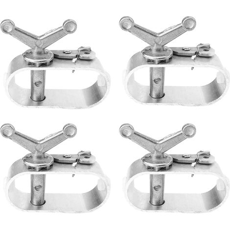 Lot de 4 Tendeurs à Corde en Alliage d'Aluminium - Réglable & (1/5)