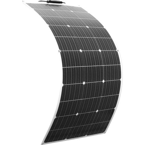 Panneau Solaire, Monocristallin, Design Flexible, 1 pcs 100W (1/2)