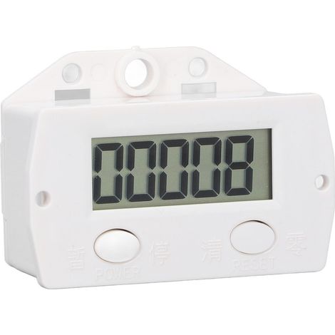 Elektronischer Impulszähler von BERM, 5-stellige Digitalanzeige 0-99999, magnetischer Kunststoffsensor, Präzisions-Totalizer (1/5)