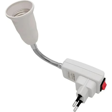 Douille E27 avec Interrupteur pour Lampe Murale Cuisine-AC 220V, Support Lampe Douille E27 à Poser-Lampe de Garage (sans amp Odipie (1/4)