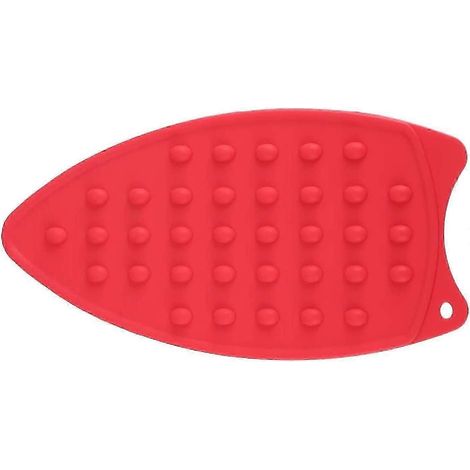 Tapis de repassage en silicone résistant à la chaleur et antidérapant - Rouge (1/5)