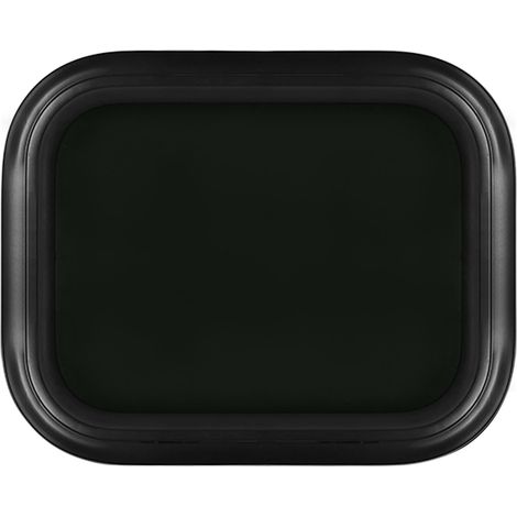 Fenêtre fixe pour camping-car, 450 x 300 mm, en alliage d'aluminium noir étanche avec coins arrondis et anneaux de fixation, convient aux camping-cars/caravanes avec des épaisseurs de paroi de 26 à 31 (1/5)