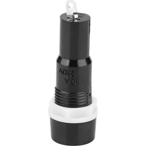 20 pièces Support Fusible MF-527 Boîtier Noir 5x20mm pour Fusible de Protection (1/5)