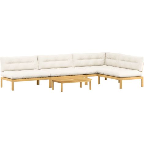 Maison Exclusive - 5 Stück Garten Pallet Sofa Einheiten Massivhol
