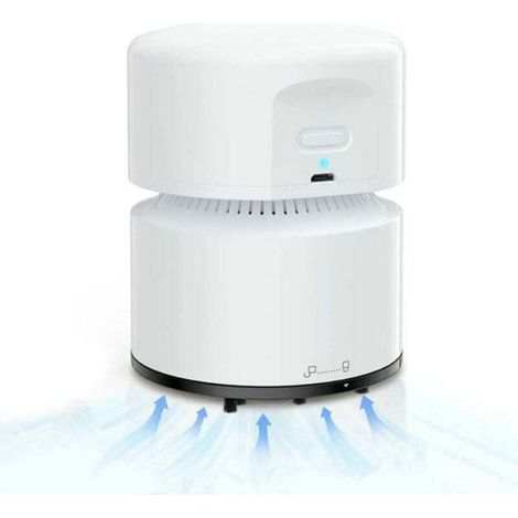 Aspirateur de table sans fil - - USB rechargeable - 120 min d'autonomie - Arrêt automatique - Aspiration 360° (1/4)