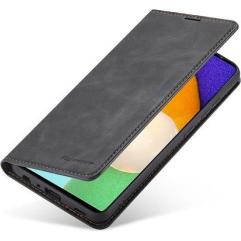 Etui Téléphone Portable - Galaxy A33 - Rabat Faux Cuir TPU - Protection Antichoc Bord Surélevé - Porte-cartes Intégré - 1 Pièce (1/4)
