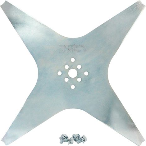 Cuchilla de 4 puntas de 22 cm para robot cortacésped AMBROGIO L30 L50 L60