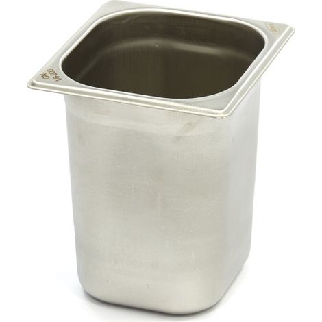 Conteneur gastronorme - GN 1/6 - Profondeur 20cm - inox - Maxima (1/3)