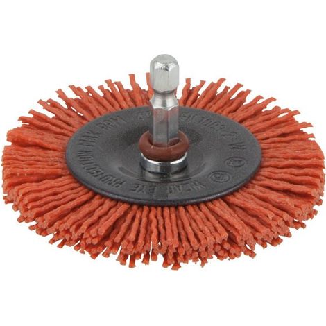 Brosse Circulaire en Nylon Agressive pour Perceuse (1/5)