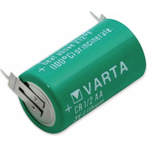 VARTA Batterie lithium CR 1/2AA-SLF, Print 1/1+/-, 3 V-, 950 mAh