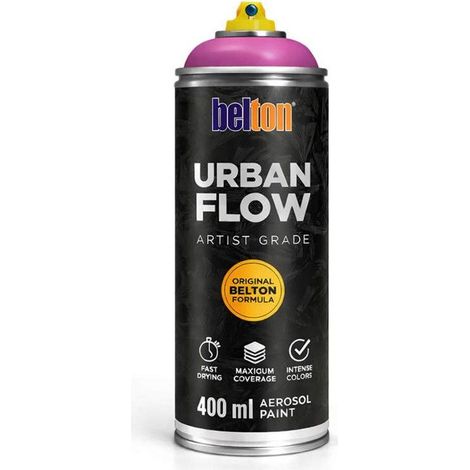 Bombe de peinture - Magenta - Belton - Urban Flow - 400ml - Haute couvrance