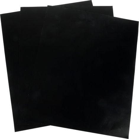 3 feuilles Tapis de Cuisson pour Four Résistant Haute Température Antiadhésives Doublures Protectrices Ajustables pour Fond de Four Gaz Nettoyage Facile et Réutilisable'-'- (1/5)