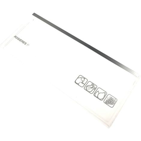 Façade de bac à légumes pour réfrigérateur 457X189 mm – Compatible avec modèles ROSIERES – Pièce détachée de qualité