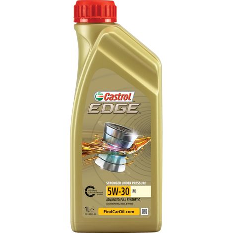 3 pezzi olio castrol edge 5w-30 m 1lt