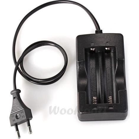 Chargeur de Pile EU Filiaire Charge pr 18650 LI-ION Accus Batterie Rechargeable (1/3)