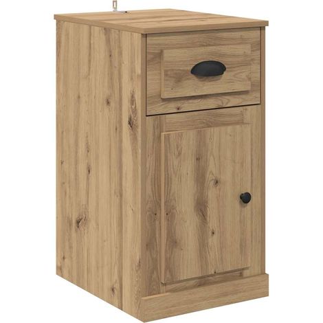 Maison Exclusive - Armario auxiliar Roble artesanal 40 x 50 x 75
