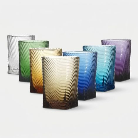 Set de 6 verres à eau en verre Made in Italy Laguna (1/2)
