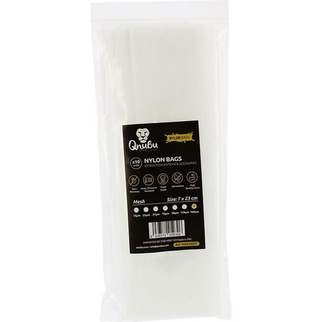 Lot de 10 sacs filtrants en nylon pour extraction - 160 microns 7x23m