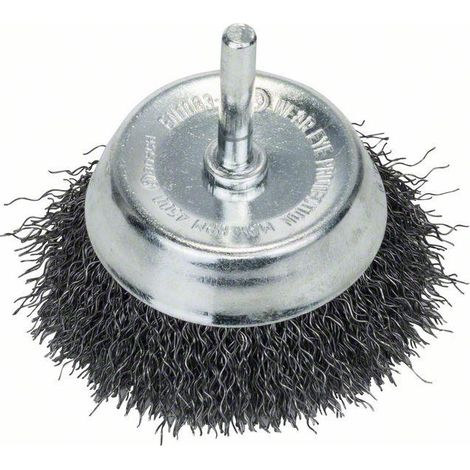 Spazzola a tazza Bosch acciaio inox 70 mm 4500 giri