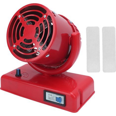 Réfonce d'air portable 12V 300W 2 en 1 petit ventilateur de chauffage et de refroidissement multifonctionnel