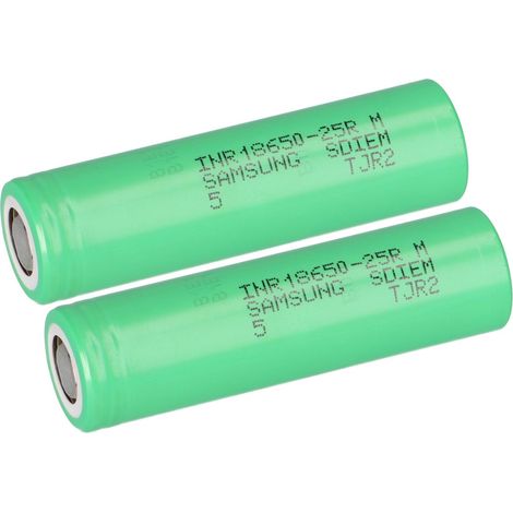 2x Samsung INR18650-25R 3,6V 2550mAh 8C 20A (1/5)