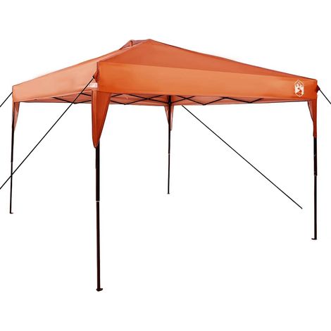 Tente à auvent pop-up Orange 300 x 300 cm tissu CFW749700 (1/4)