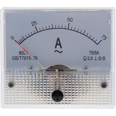 Ampèremètre AC 85l1, calibre 0-75 A (1/5)