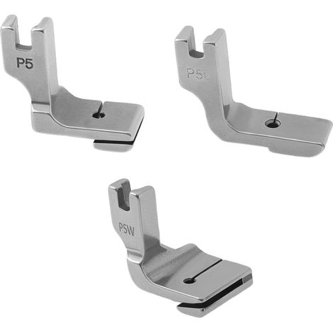 Piedino per bordatura per macchine da cucire, compatibile con gli accessori per macchine da cucire Brother P5, P50 e P5W. (1/5)