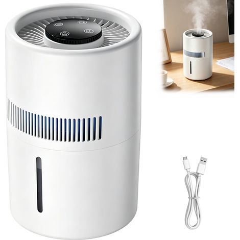 2 in 1 Air Purifier and Humidifier Evaporative humidifier, 5 W, 4 litre water tank capacity