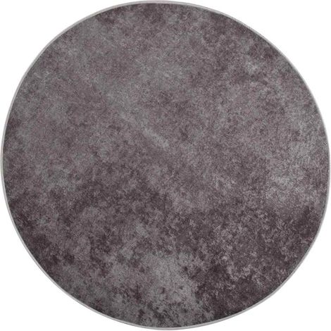 Maison Exclusive - Alfombra lavable gris φ120 cm