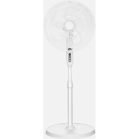 Fabrilamp – Ventilateur sur pied 50W – 3 vitesses – Oscillant – Largeur 42 cm – Pour espaces intérieurs