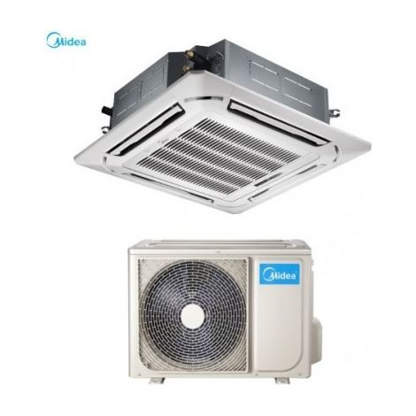 MIDEA Climatiseur MIDEA Inverter à cassette 4 voies 18000 Btu Wi-Fi en option