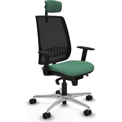 Silla piqueras y crespo Alares Sincro negro cómoda oficina (1/2)