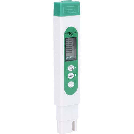 Testeur de qualité d'eau 5-en-1 TDS EC sel S.G température affichage numérique pour eau potable (1/5)