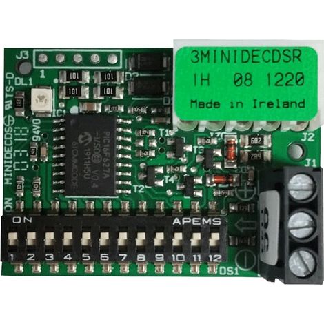 Placa decodificadora 5PIN Dip-switch Reemplazo FAAC MINIDEC DS 785509